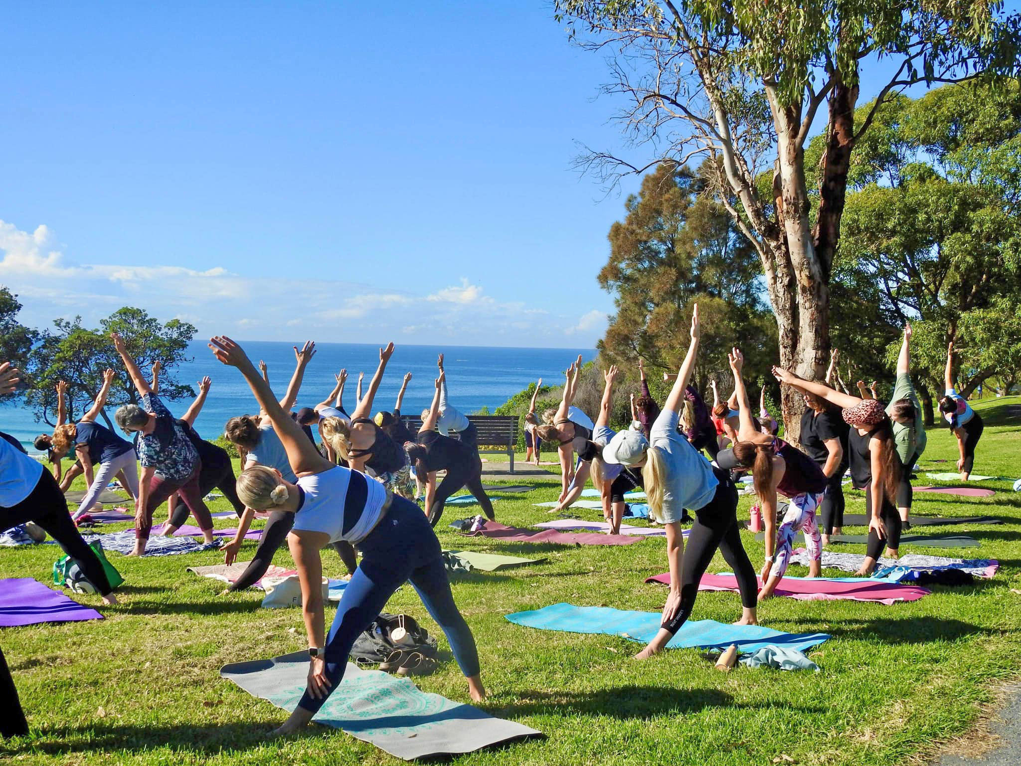Start Sundays with Barefoot Yoga at the Farm