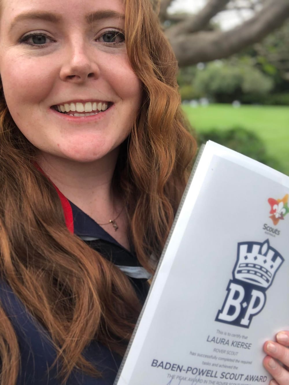 Honour for Austi Scout post image