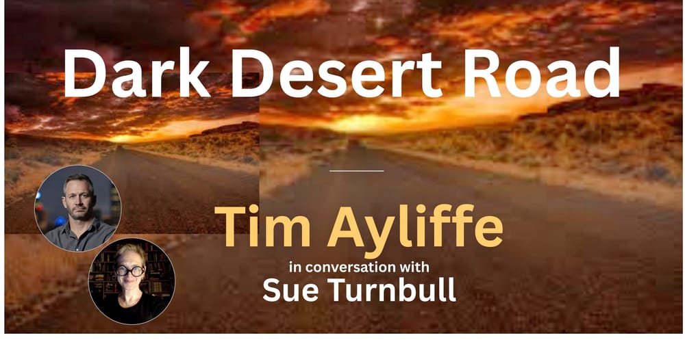 Journalist takes Dark Desert Road to Ryan's book talk post image