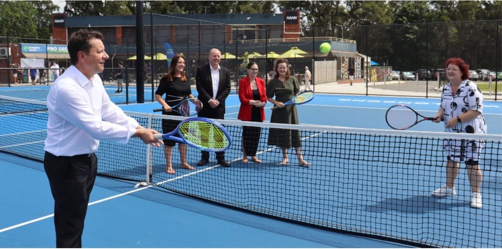 Over budget, but new Beaton Park tennis centre set to be a smash hit with players post image