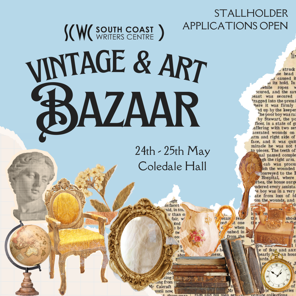 Writers Centre to host first Vintage & Art Bazaar at Coledale hall in May post image
