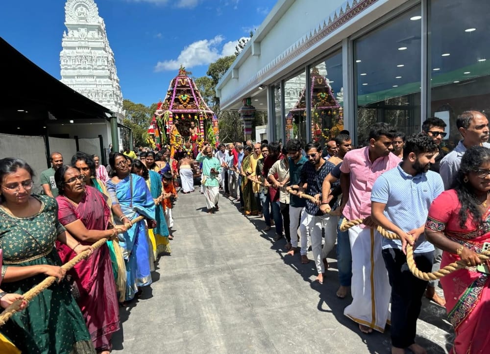 Huge numbers expected for iconic Hindu festival at Helensburgh temple post image