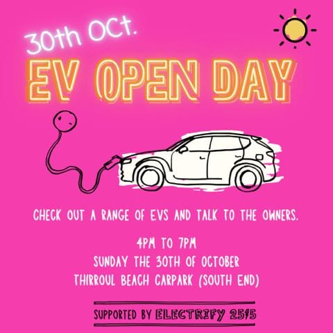 EV Open Day this Sunday post image