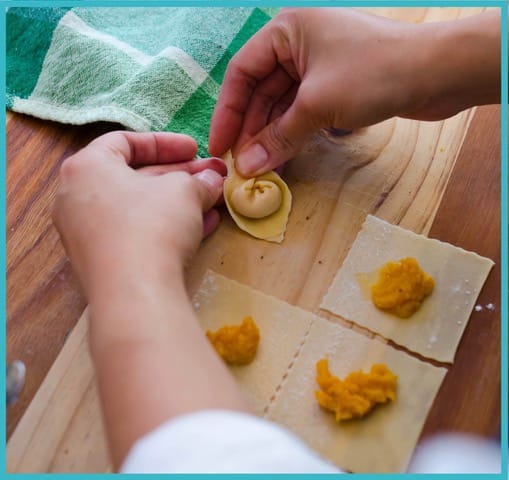 Make roast pumpkin or sweet potato tortellini post image