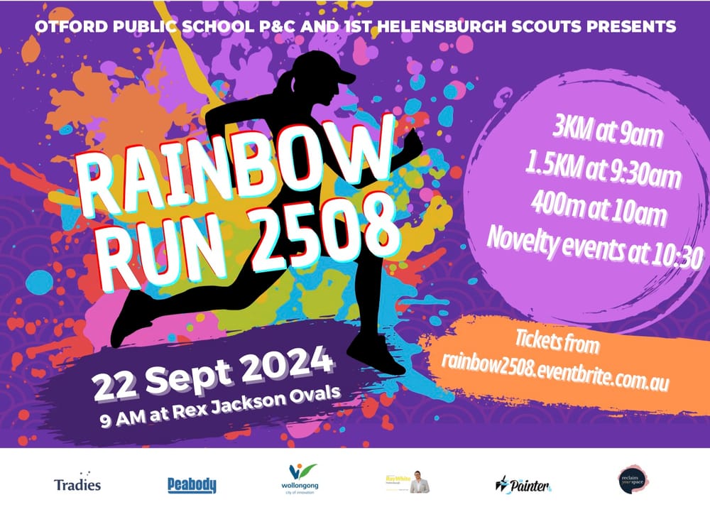 Part fun run, part colour explosion! Rainbow Run returns to Helensburgh post image