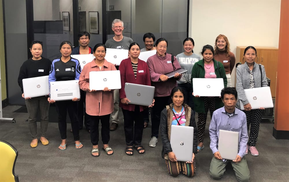 Donate devices to help refugees post image