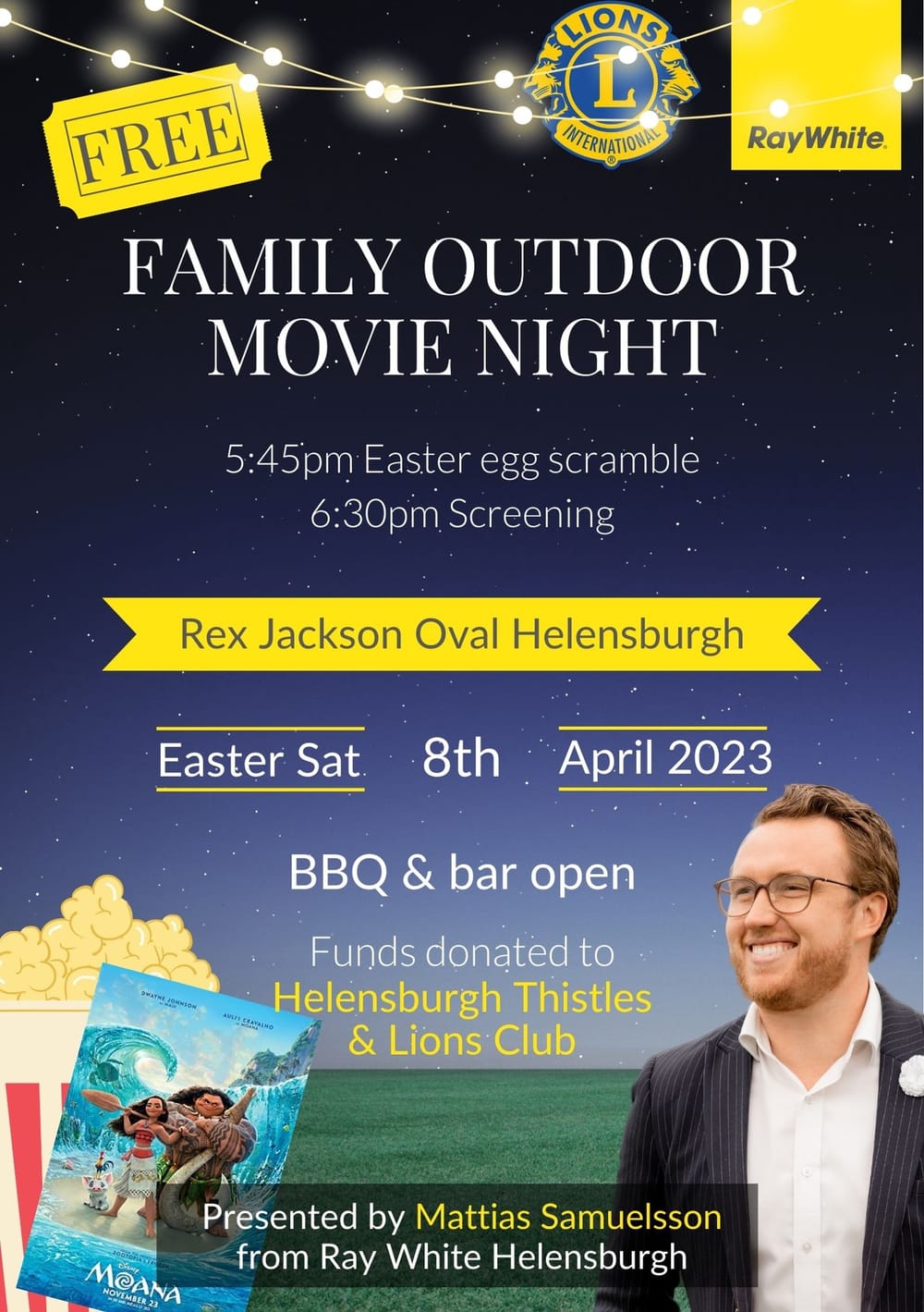Easter Scramble at movie night post image