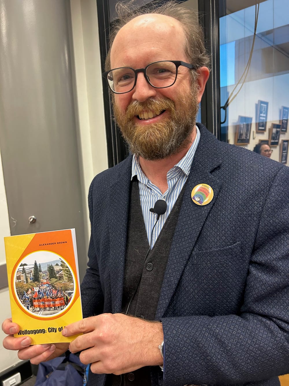 Wollongong's peace movement is 'a movement of the heart', says activist Alexander Brown post image