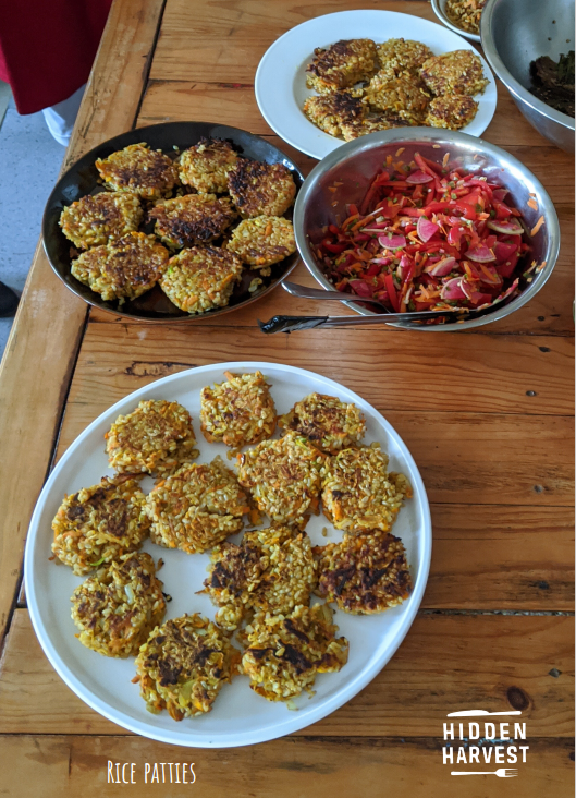 Hidden Harvest shares recipe for Leftover Veggie & Rice patties post image