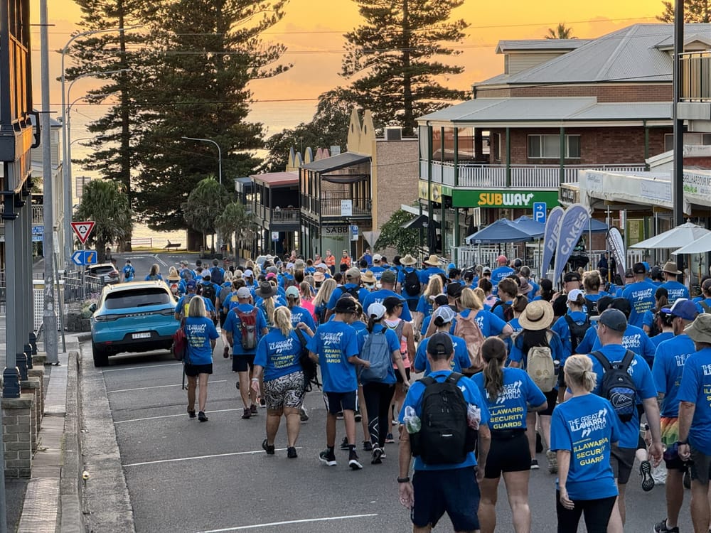 Marathon effort for KidsWish: 17th Great Illawarra Walk raises almost $90k post image