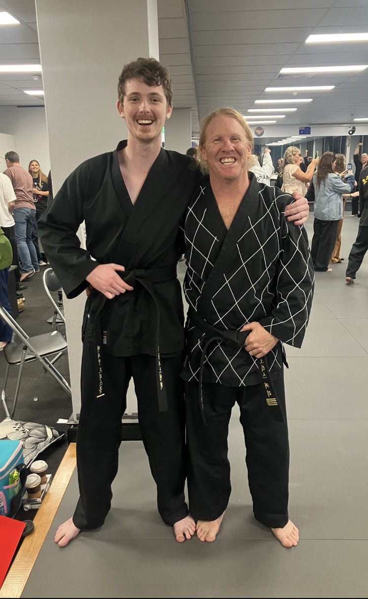 First black belt at Stanwell Park Hapkido Club post image