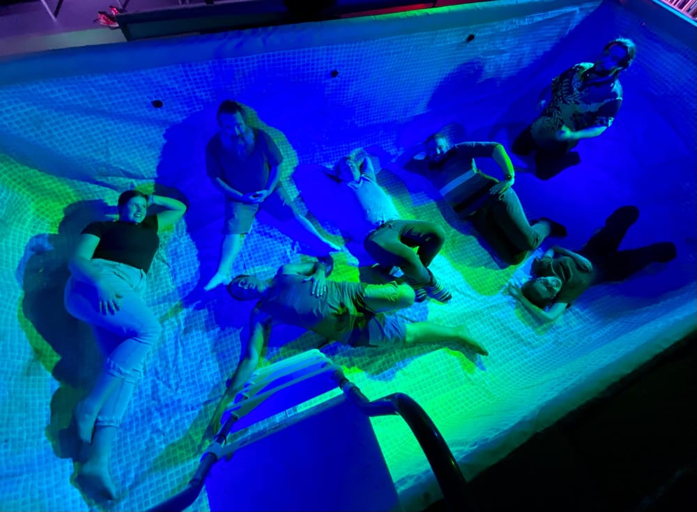 Dire Theatre Co. puts pool in theatre to make a climate change splash post image