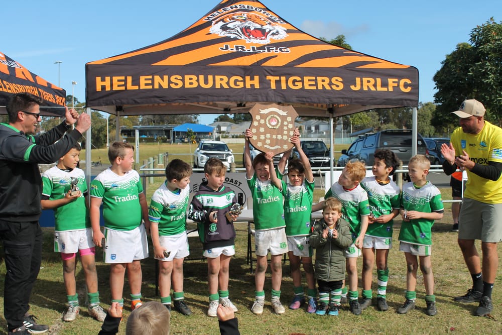 Under-8s compete for Spud Shield at Helensburgh JRLFC's biggest fundraiser post image