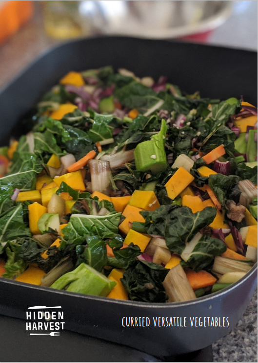 Hidden Harvest shares Versatile Curried Vegetables recipe post image