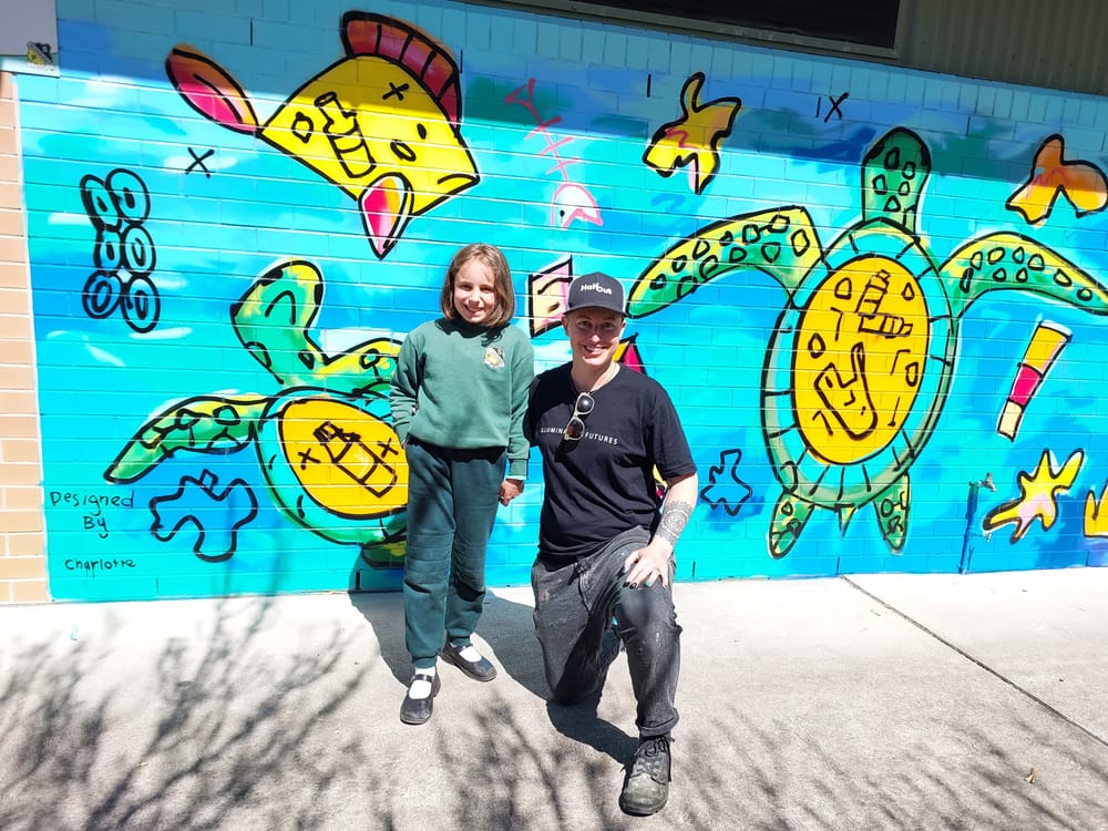 Extra Murals: Artist Sarah Rowan has left her mark on the 2508 district post image