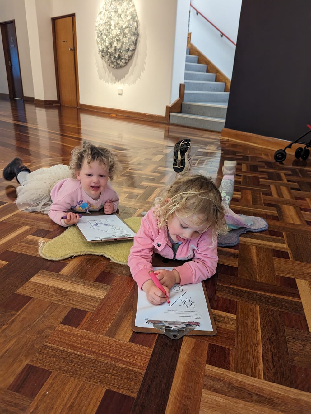 Explore the Junior Art Trail (and please do not kick the ball art) post image