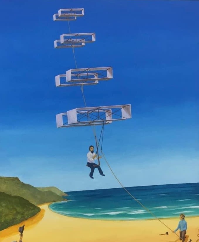 Lawrence Hargrave Society to re-enact 1894's box-kite flight at Stanwell Park Beach post image