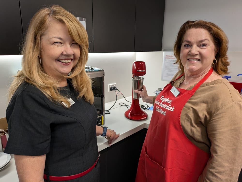 A treat for blood donors post image