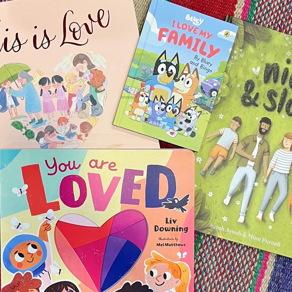 Getting and Giving Love: Books on love for families to share post image