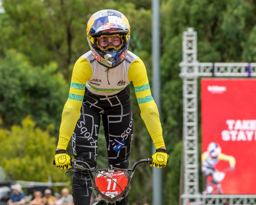Congratulations, Saya! Helensburgh BMX champ wins gold! post image