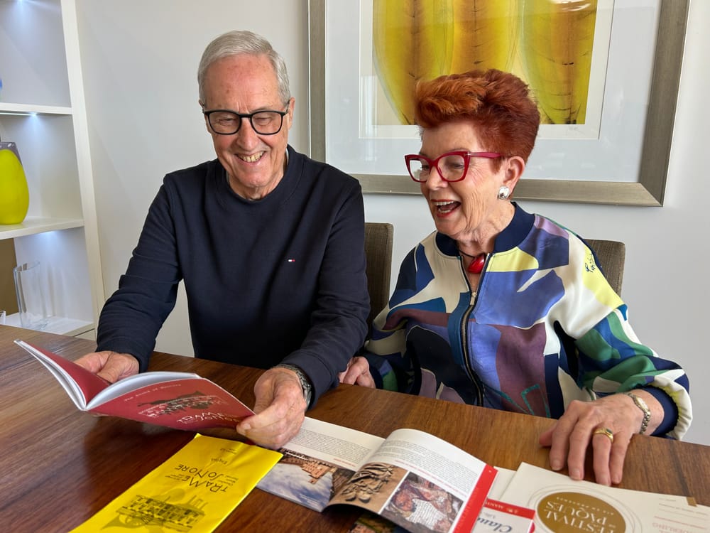 All aboard to enjoy this Wollongong couple's music-themed holiday of a lifetime post image