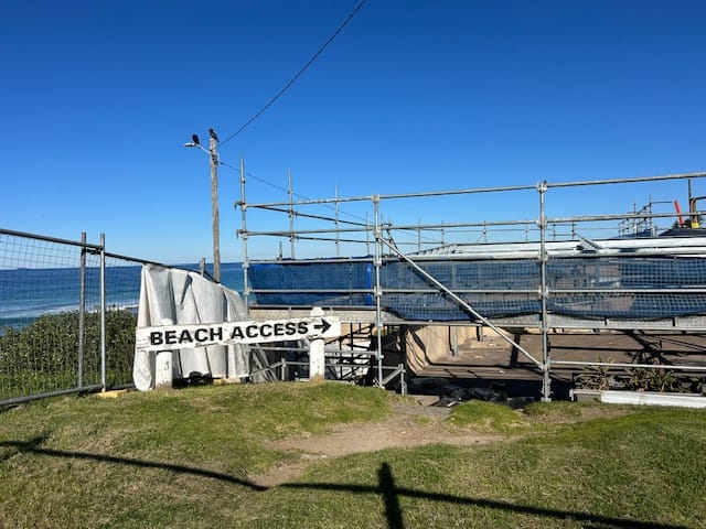 Major upgrade underway at Bulli's popular beachside cafe post image