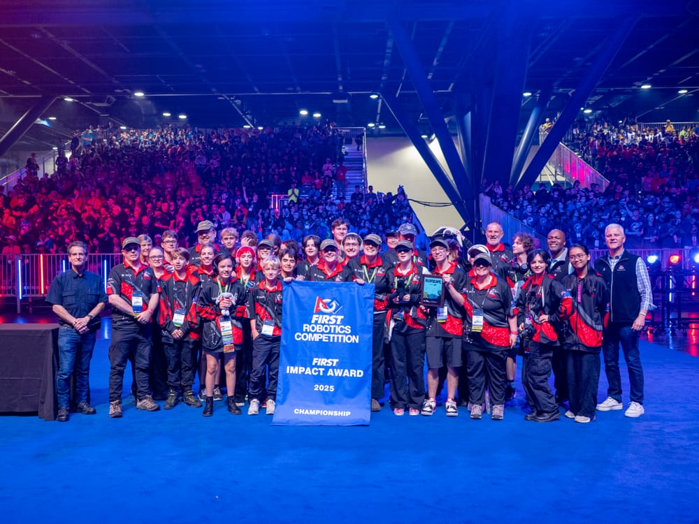 Girl power leads the way to win global robotics fame in Texas, and a big new local award post image