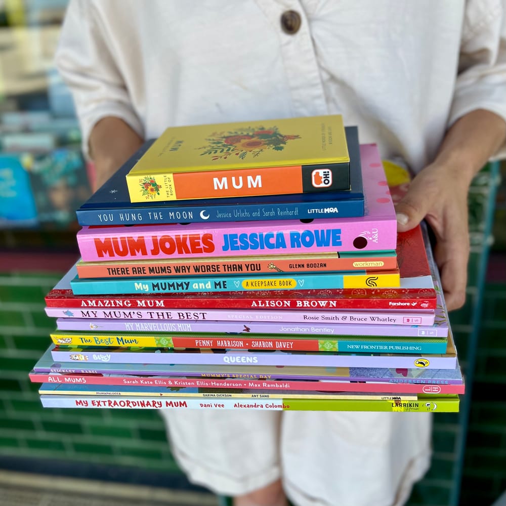 A stack of books for Mum post image