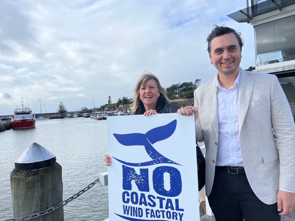 Local and vocal: Why offshore wind protestors were happy to hear from the Nationals post image