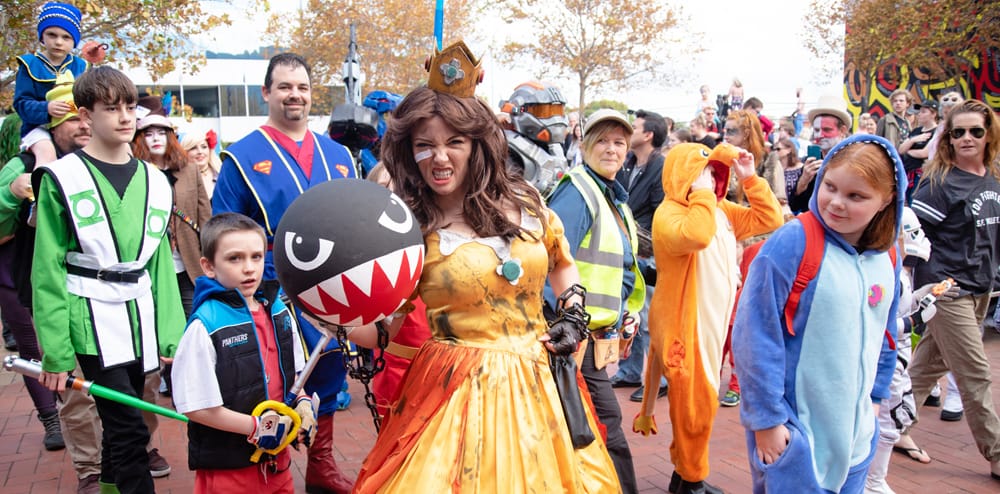 Superheroes assemble… Comic Gong is on post image