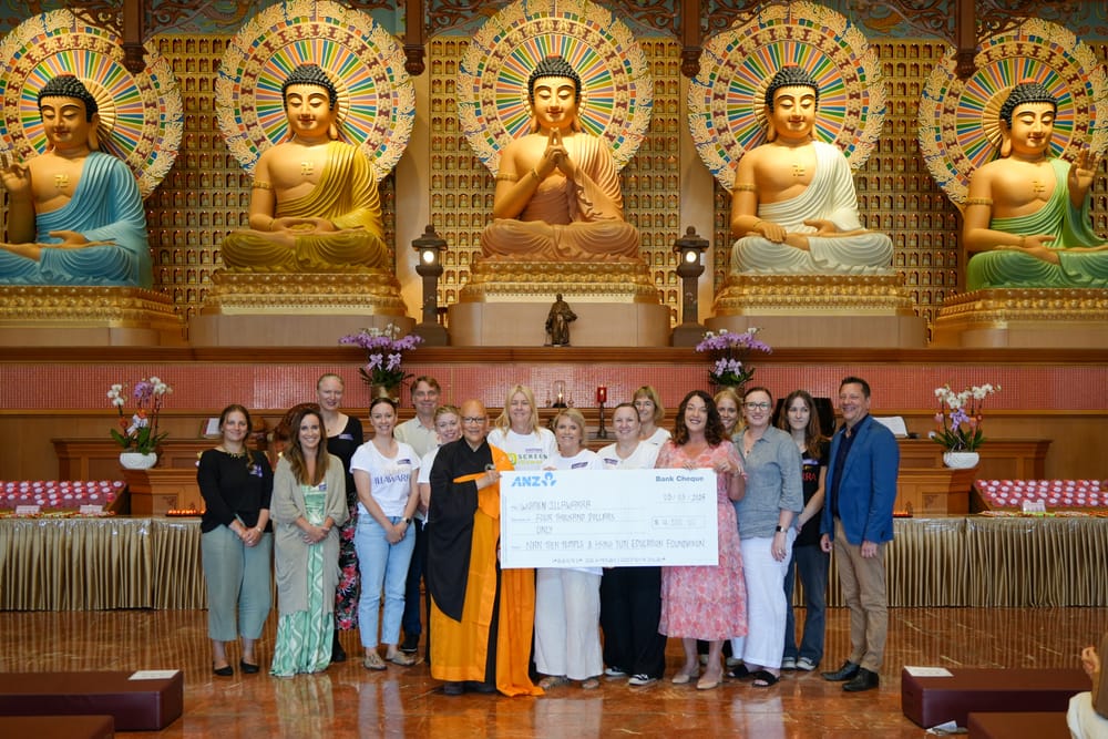 Nan Tien Temple's IWD event raises $4000 for Women Illawarra post image