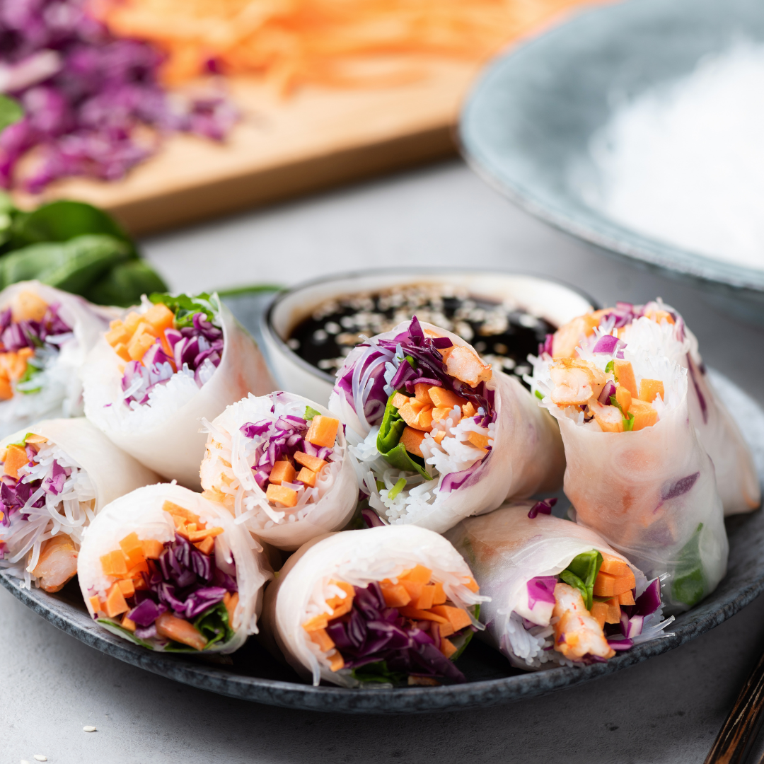 Quick and Simple Rice Paper Rolls post image