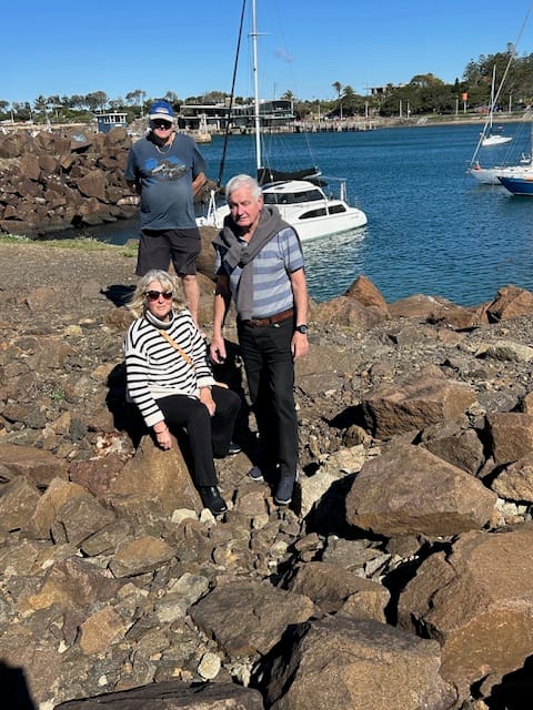 Boat owners say they're sitting ducks for vandals as harbour breakwater disintegrates post image