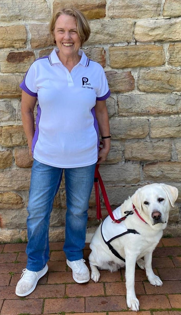 Ursula and Quinnie are a great team at PAWS Pet Therapy post image