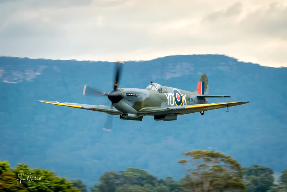 Seven war planes formed biggest flypast in HARS history post image