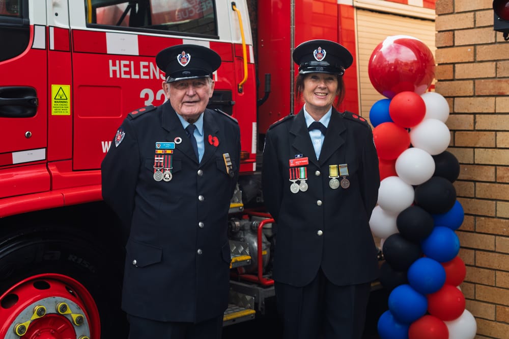 Helensburgh fireys celebrate half-century of care post image