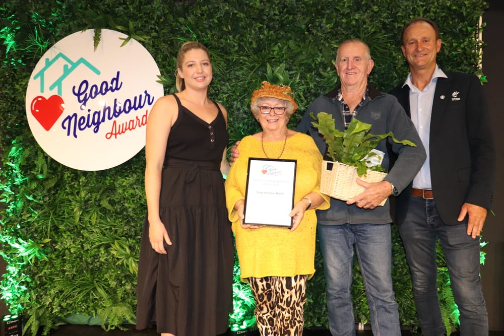 Everybody loves these good neighbours in Shellharbour: Meet Greg and Sue Walsh post image