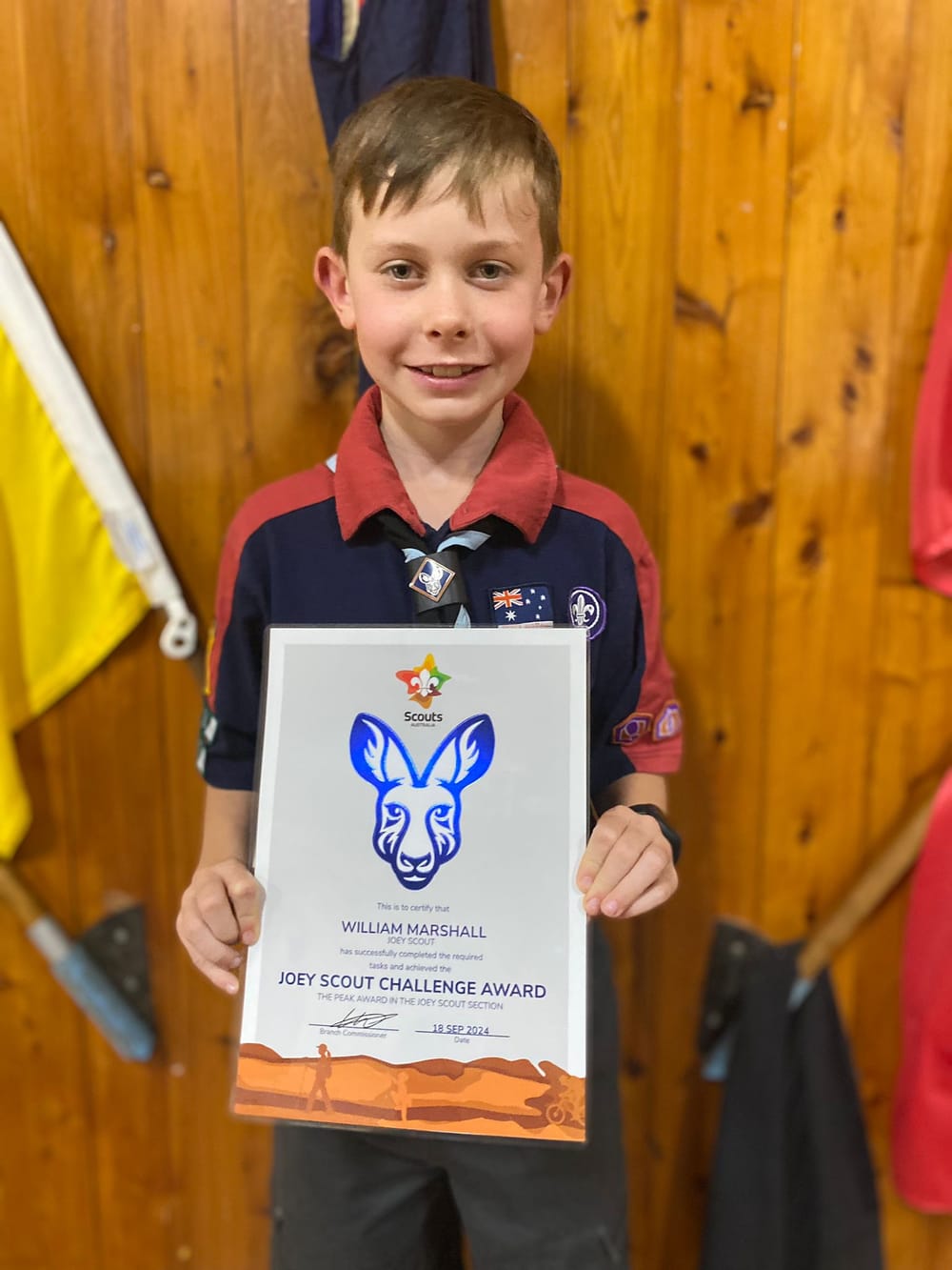 Joey Scout reaches peak post image