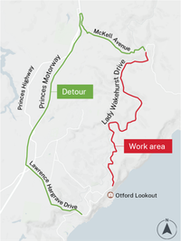 Temporary closure of Lady Wakehurst Drive at Otford post image