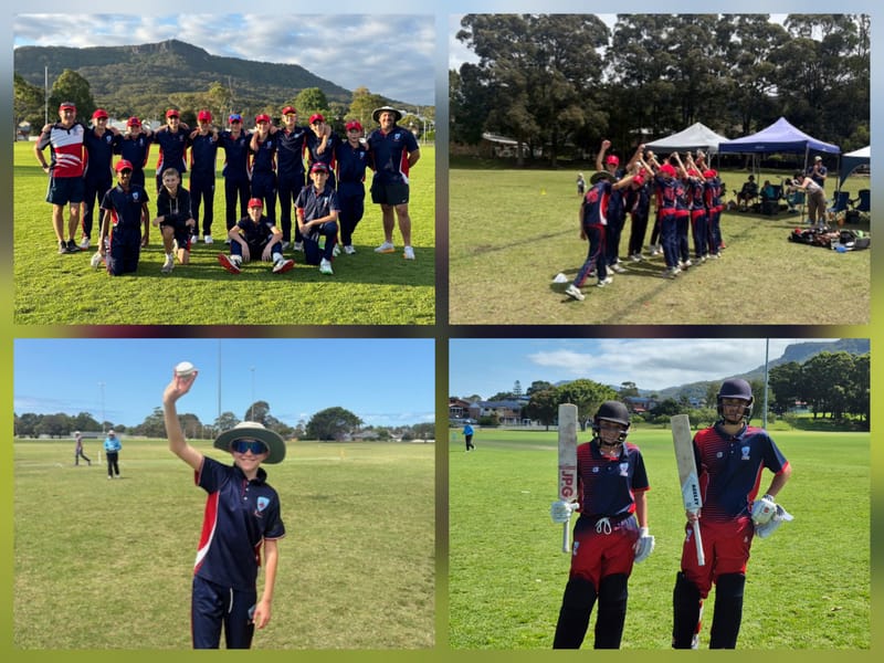 Cattle’s century, U12s bounce back, and U14s dominate: A big weekend for Illawarra rep cricket post image