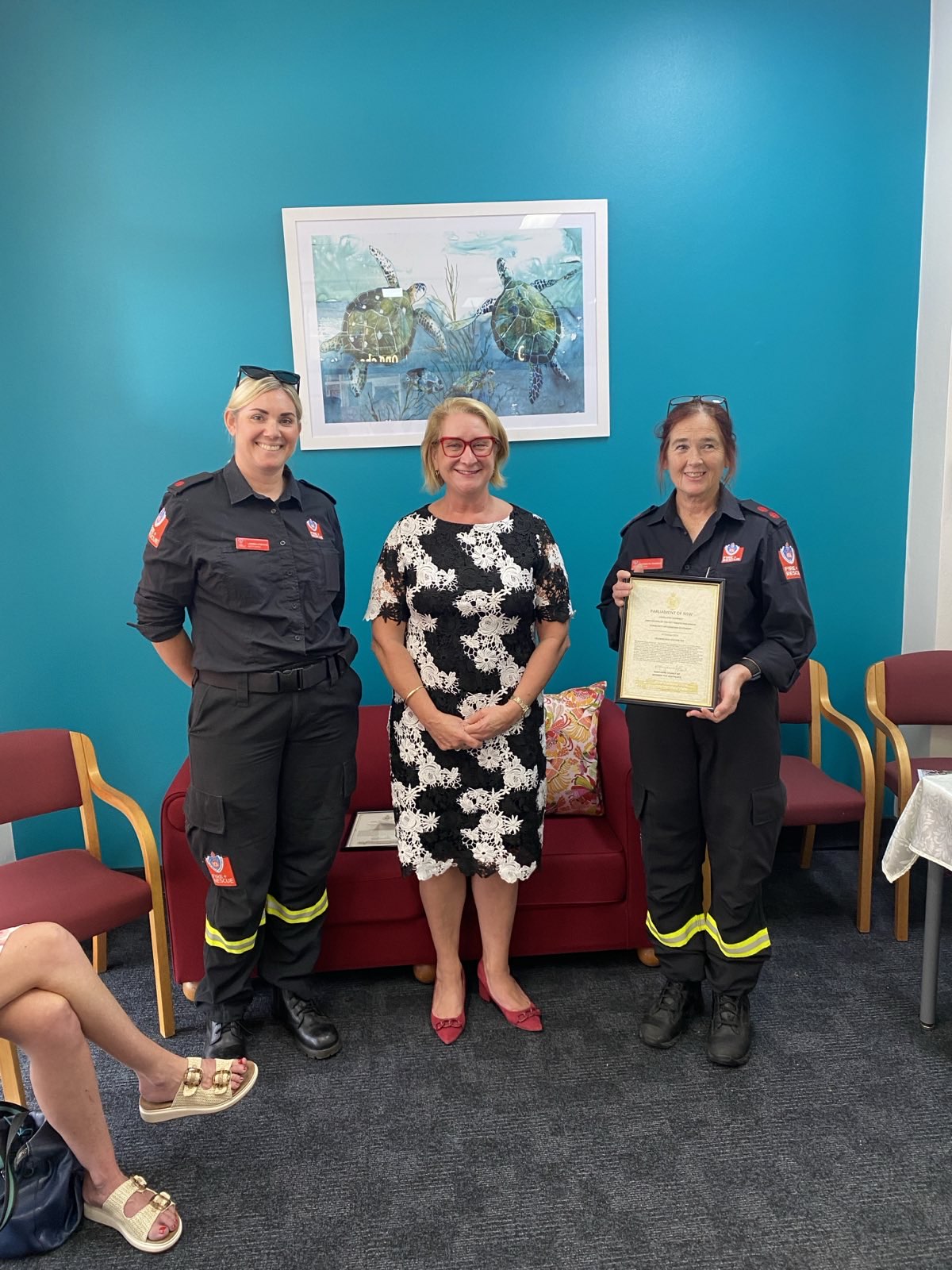 MP honours local firefighters with Community Recognition Statements