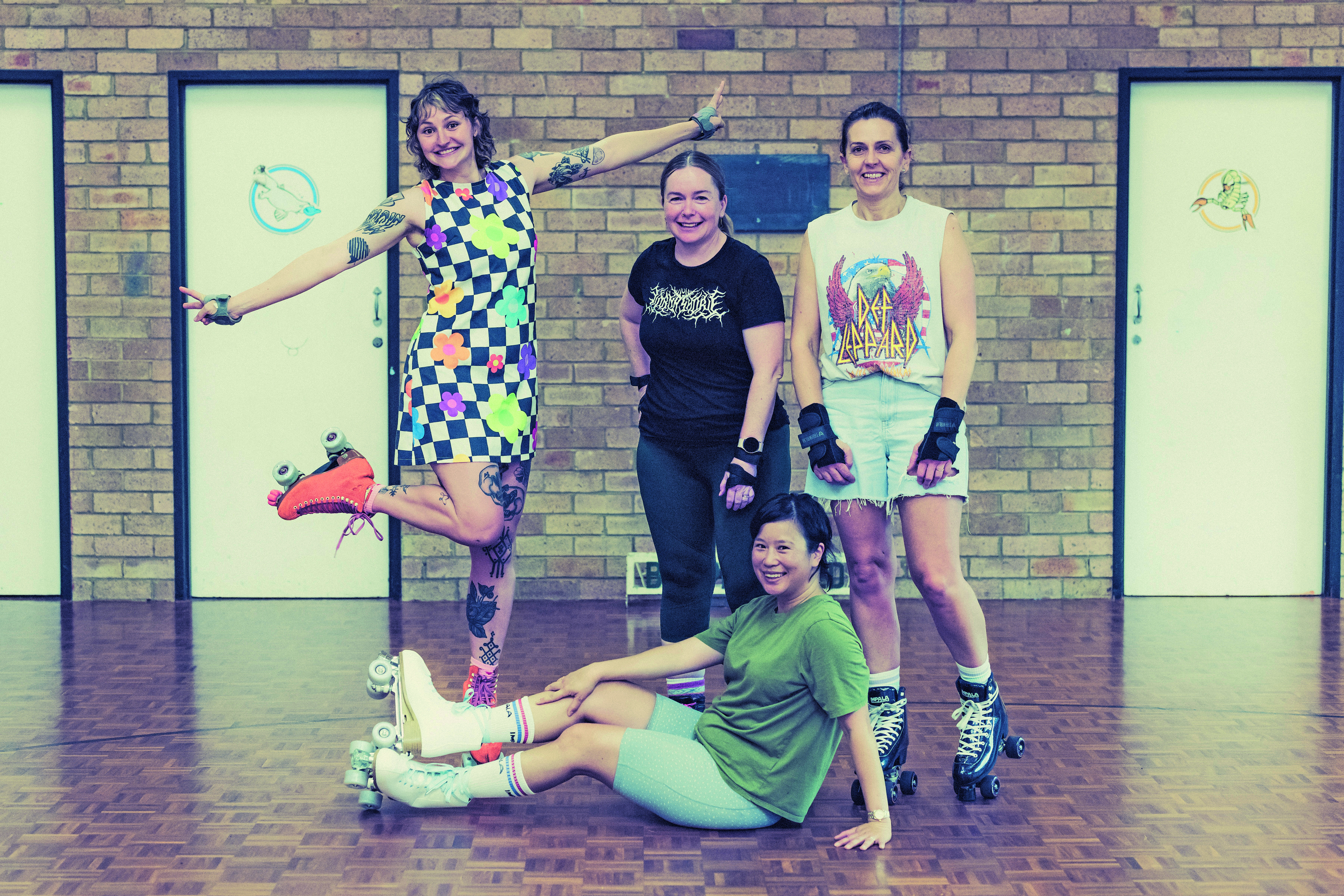 Sugartown Skate Club rolls into Helensburgh with a healthy dose of fun