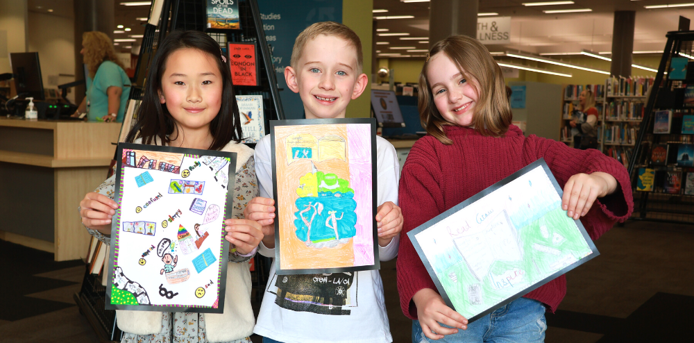 Paintbrushes and pencils get ready! Art comp celebrates love of books